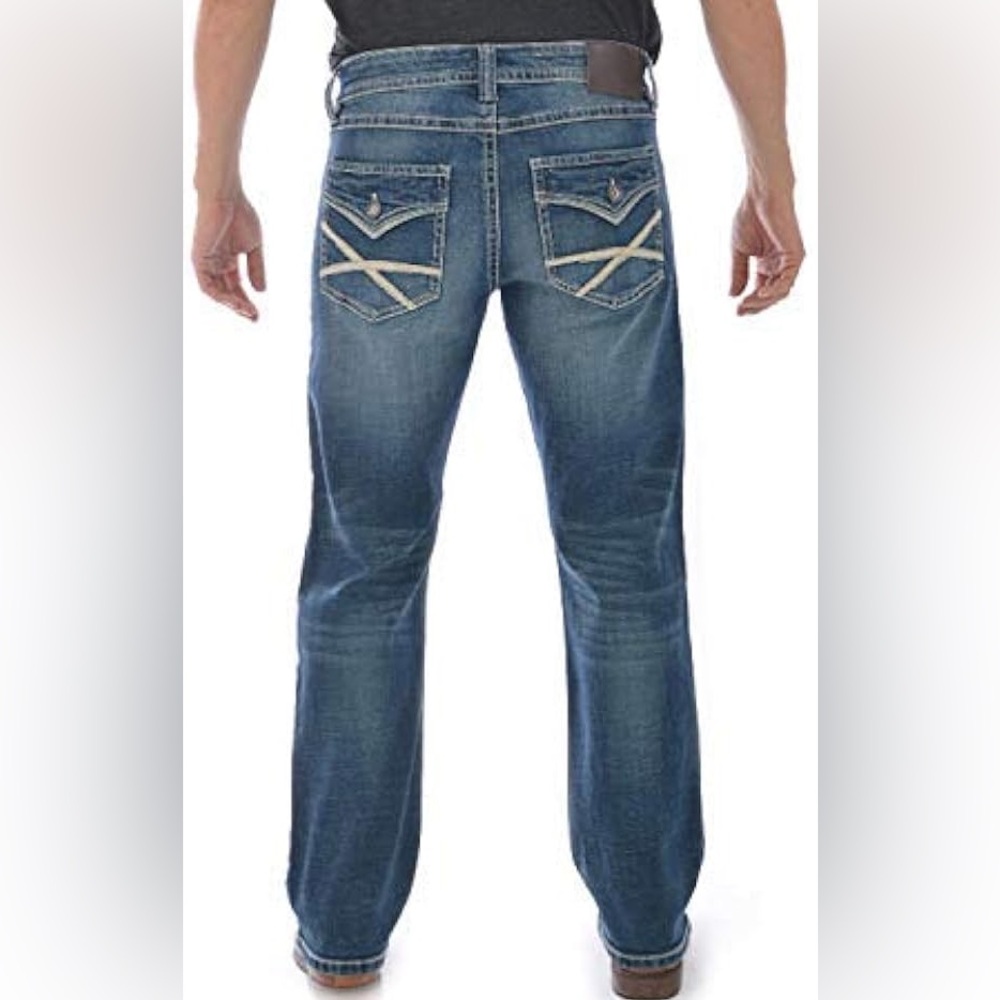 NWT Axel Slim Boot Cut STRETCH Jeans 36x32